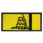 Don't Tread On Me Gadsden Flag Print Trifold Wallet