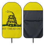Don't Tread On Me Gadsden Flag Print Waterproof Car Seat Cover
