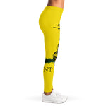 Don't Tread On Me Gadsden Flag Print Women's Leggings