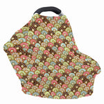 Donuts Pattern Print Baby Seat Cover