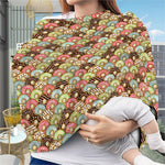 Donuts Pattern Print Baby Seat Cover