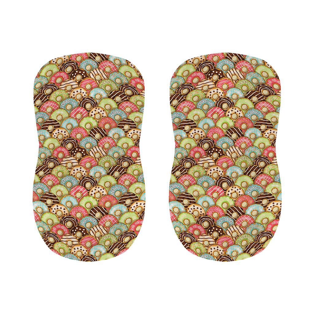 Donuts Pattern Print Bar Stool Covers