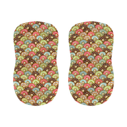 Donuts Pattern Print Bar Stool Covers