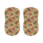 Donuts Pattern Print Bar Stool Covers
