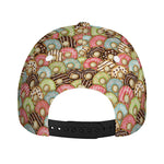 Donuts Pattern Print Baseball Cap