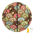 Donuts Pattern Print Basketball