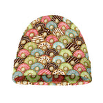 Donuts Pattern Print Beanie