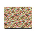 Donuts Pattern Print Bifold Wallet