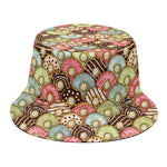 Donuts Pattern Print Bucket Hat