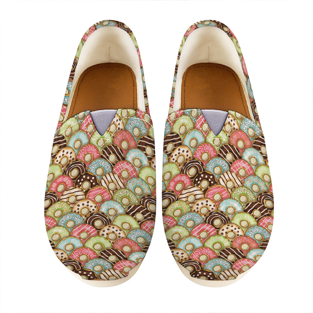 Donuts Pattern Print Casual Shoes