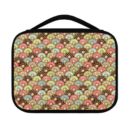 Donuts Pattern Print Classic Bible Case