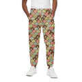 Donuts Pattern Print Cotton Sweatpants