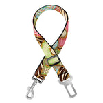 Donuts Pattern Print Dog Seat Belt