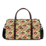 Donuts Pattern Print Duffle Bag
