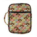 Donuts Pattern Print Front Pocket Bible Bag