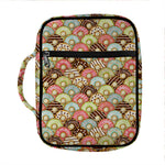 Donuts Pattern Print Front Pocket Bible Bag
