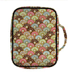 Donuts Pattern Print Front Pocket Bible Bag