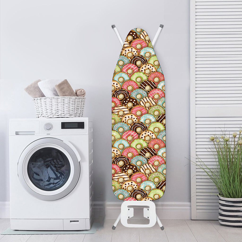 Donuts Pattern Print Ironing Board Cover