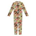 Donuts Pattern Print Jumpsuit