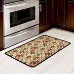 Donuts Pattern Print Kitchen Mat