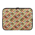 Donuts Pattern Print Laptop Sleeve
