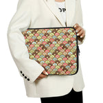 Donuts Pattern Print Laptop Sleeve