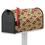 Donuts Pattern Print Mailbox Cover