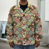 Donuts Pattern Print Men's Shirt Jacket