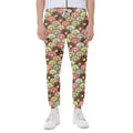 Donuts Pattern Print Joggers