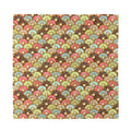 Donuts Pattern Print Silk Bandana