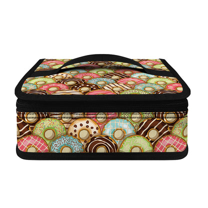 Donuts Pattern Print Small Lunch Bag