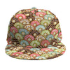 Donuts Pattern Print Snapback Cap