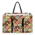 Donuts Pattern Print Utility Tote Bag