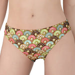 Donuts Pattern Print Women's Panties