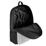 Doodle Bull Terrier Pattern Print 17 Inch Backpack