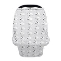Doodle Bull Terrier Pattern Print Baby Seat Cover