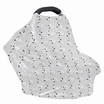Doodle Bull Terrier Pattern Print Baby Seat Cover