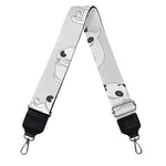 Doodle Bull Terrier Pattern Print Bag Strap