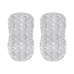 Doodle Bull Terrier Pattern Print Bar Stool Covers