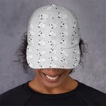 Doodle Bull Terrier Pattern Print Baseball Cap
