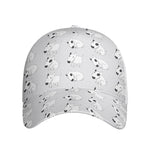 Doodle Bull Terrier Pattern Print Baseball Cap
