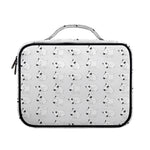 Doodle Bull Terrier Pattern Print Briefcase Bible Bag