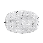 Doodle Bull Terrier Pattern Print Car Side Mirror Covers