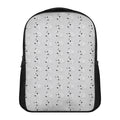 Doodle Bull Terrier Pattern Print Casual Backpack