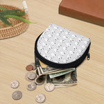 Doodle Bull Terrier Pattern Print Coin Purse