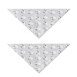 Doodle Bull Terrier Pattern Print Dog Bandana