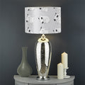 Doodle Bull Terrier Pattern Print Drum Lamp Shade