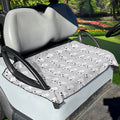 Doodle Bull Terrier Pattern Print Golf Cart Seat Cover