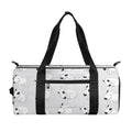 Doodle Bull Terrier Pattern Print Gym Bag