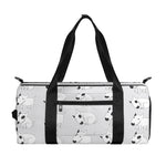 Doodle Bull Terrier Pattern Print Gym Bag